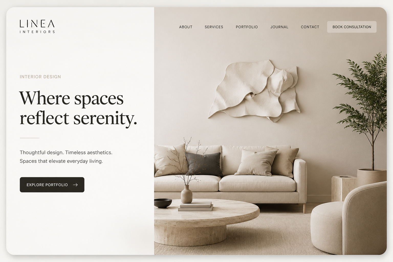 Business portfolio project preview